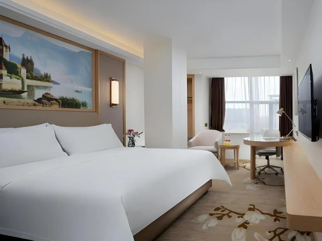 Bed in Vienna Hotel Guangdong Shantou Chaoyang Heping