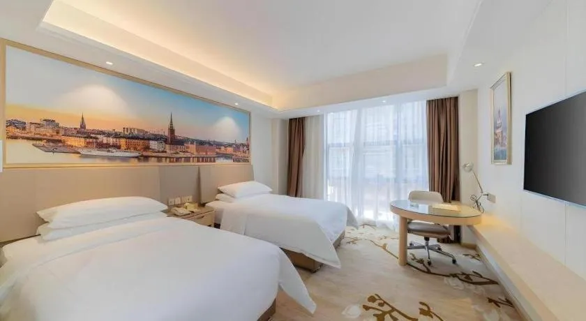Bed in Vienna Hotel Guangdong Shantou Chaoyang Heping