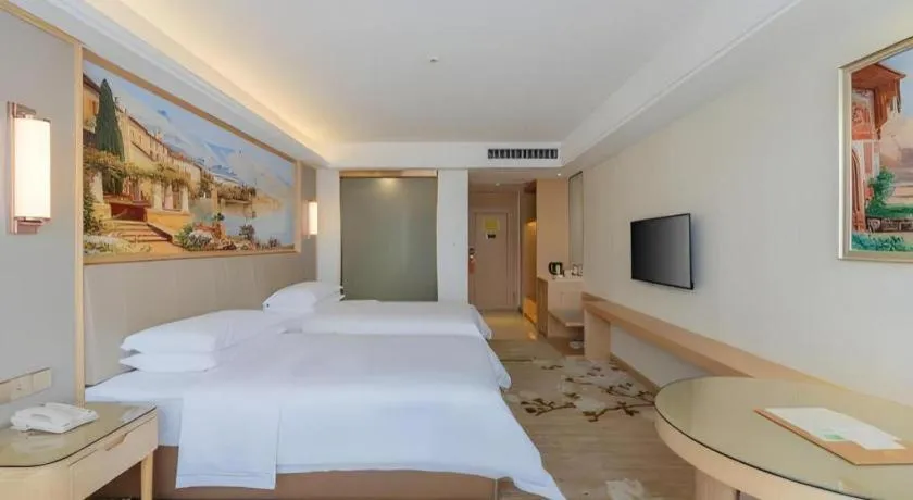 Bed in Vienna Hotel Guangdong Shantou Chaoyang Heping