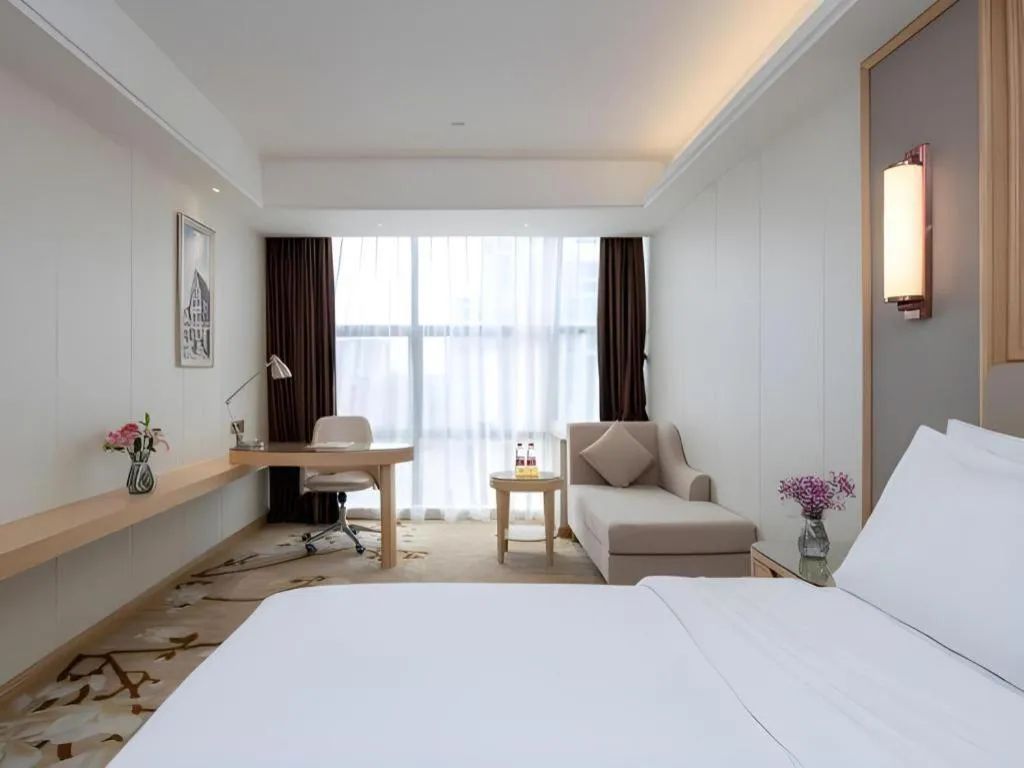 Bed in Vienna Hotel Guangdong Shantou Chaoyang Heping