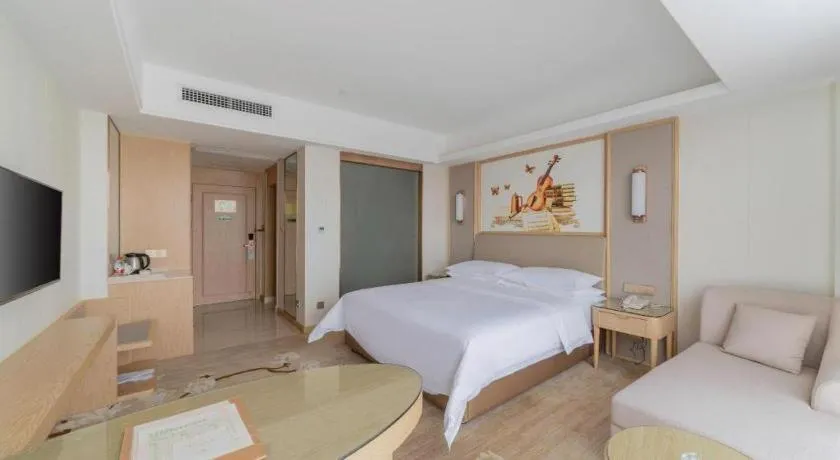 Bed in Vienna Hotel Guangdong Shantou Chaoyang Heping