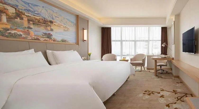 Bed in Vienna Hotel Guangdong Shantou Chaoyang Heping