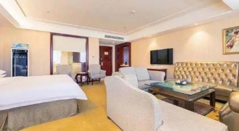 Bed in Vienna Hotel Guangdong Zhongshan Ancient Town Lighting Expo Center Bed in Vienna Hotel Guangdong Zhongshan Ancient Town Lighting Expo Center