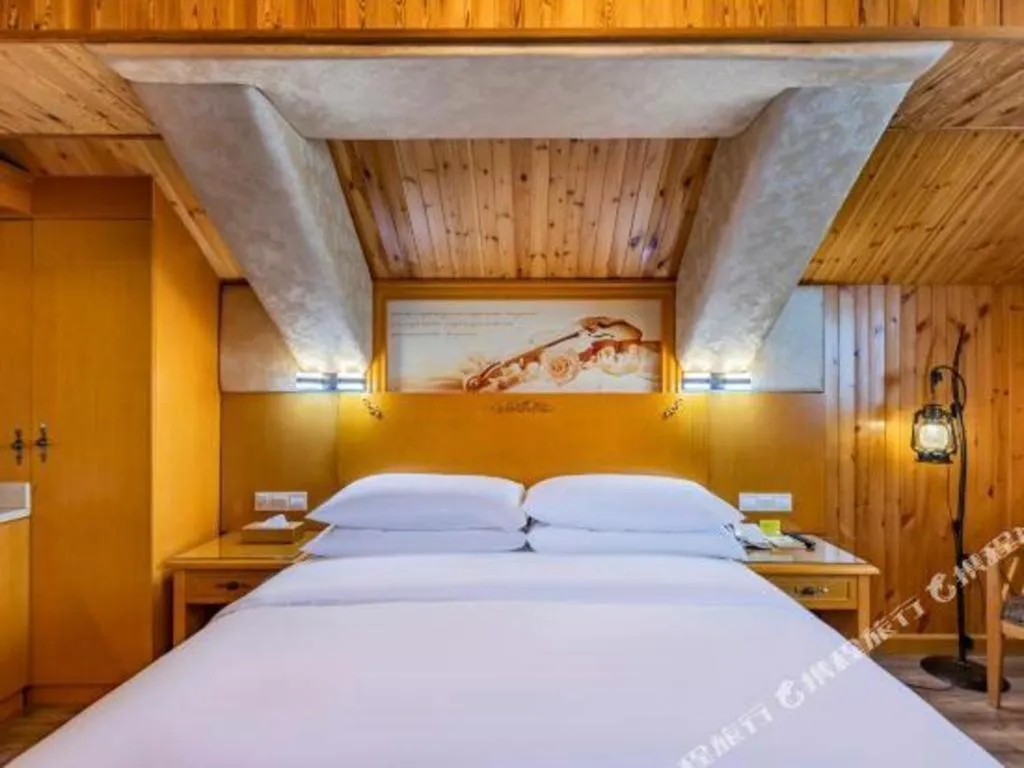 Bed in Vienna Hotel Tianjin Zhongbei Town