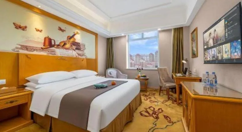 Bed in Vienna Hotel Tianjin Zhongbei Town