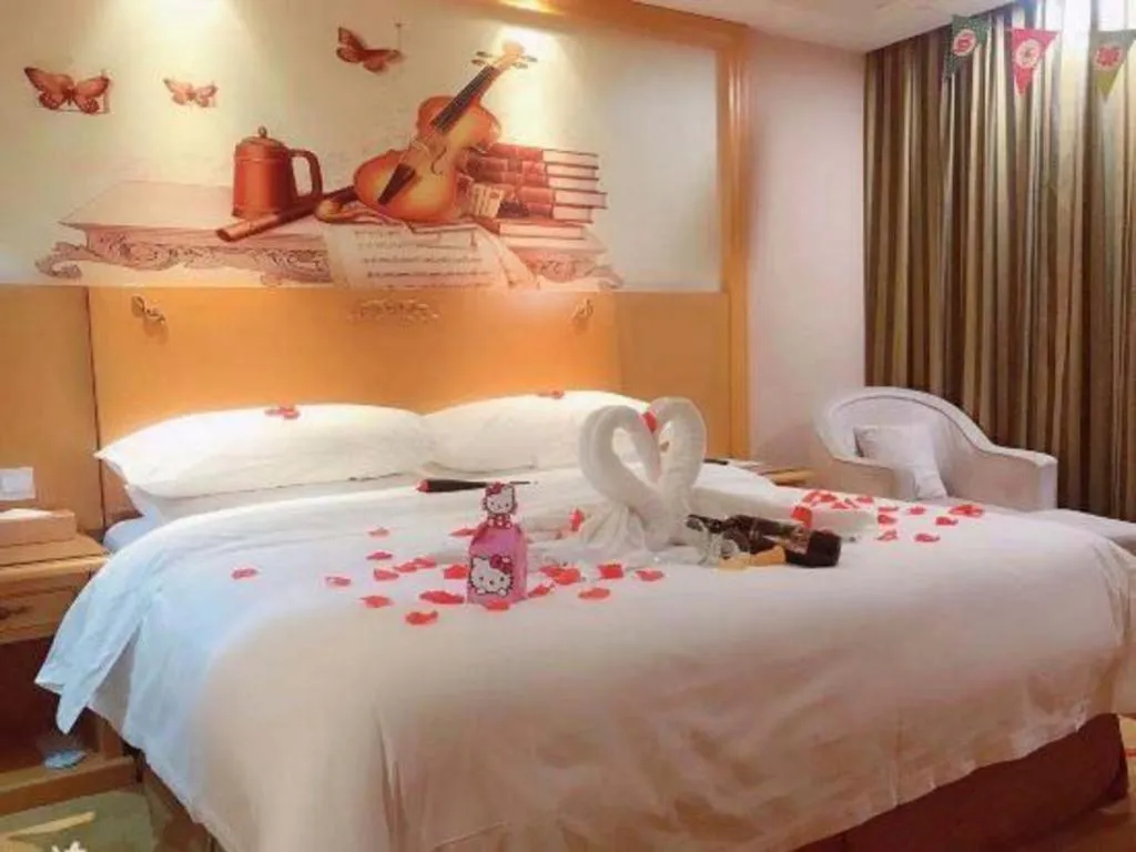 Bed in Vienna Hotel Tianjin Zhongbei Town