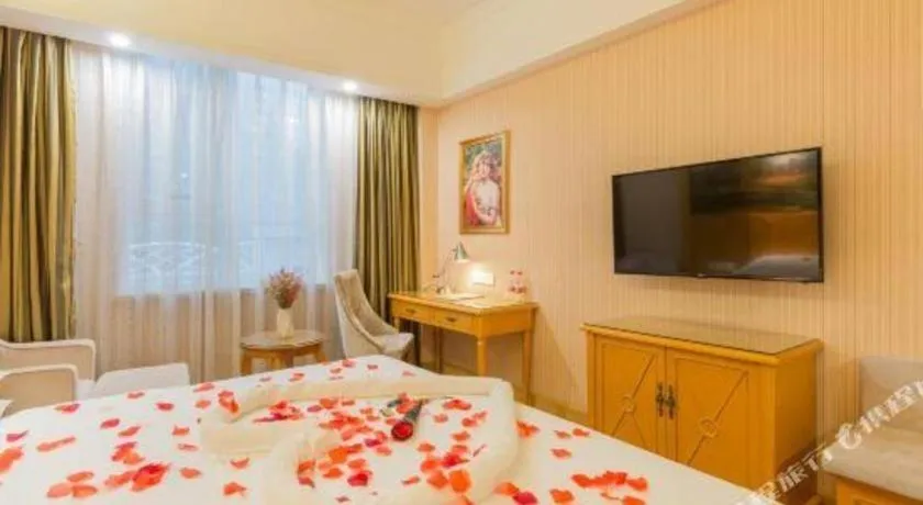 Bed in Vienna Hotel Tianjin Zhongbei Town