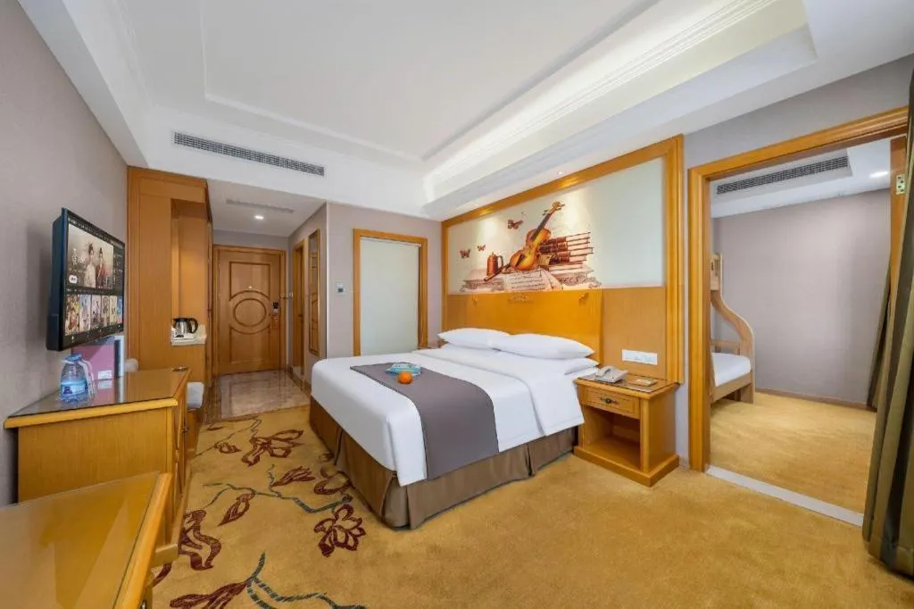 Bed in Vienna Hotel Tianjin Zhongbei Town