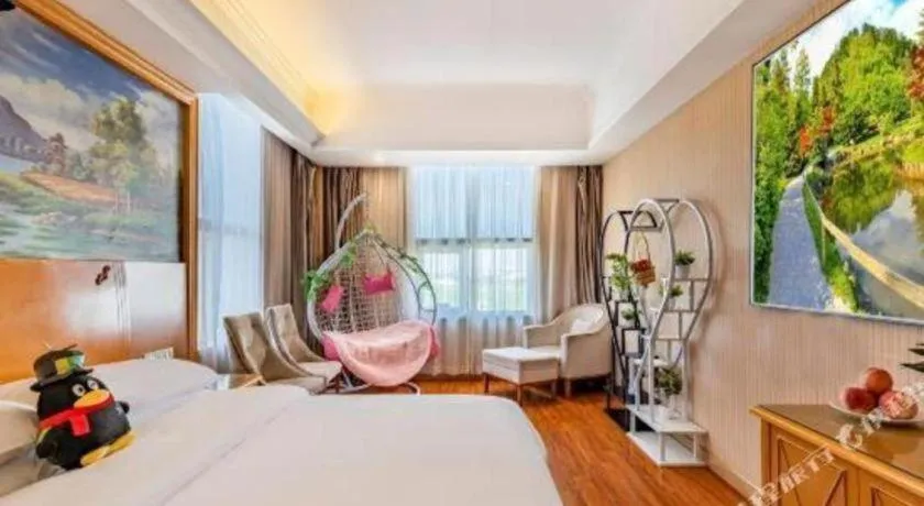 Bed in Vienna Hotel Tianjin Zhongbei Town