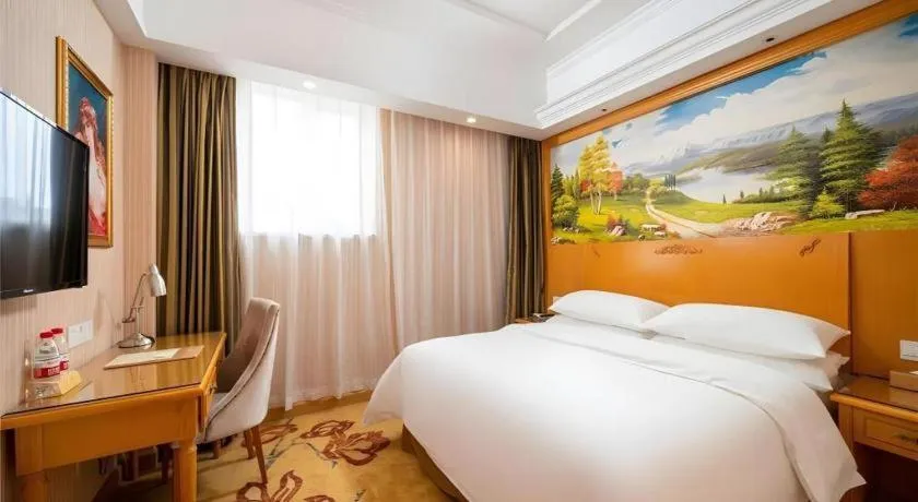 Bed in Vienna Hotel Tianjin Zhongbei Town