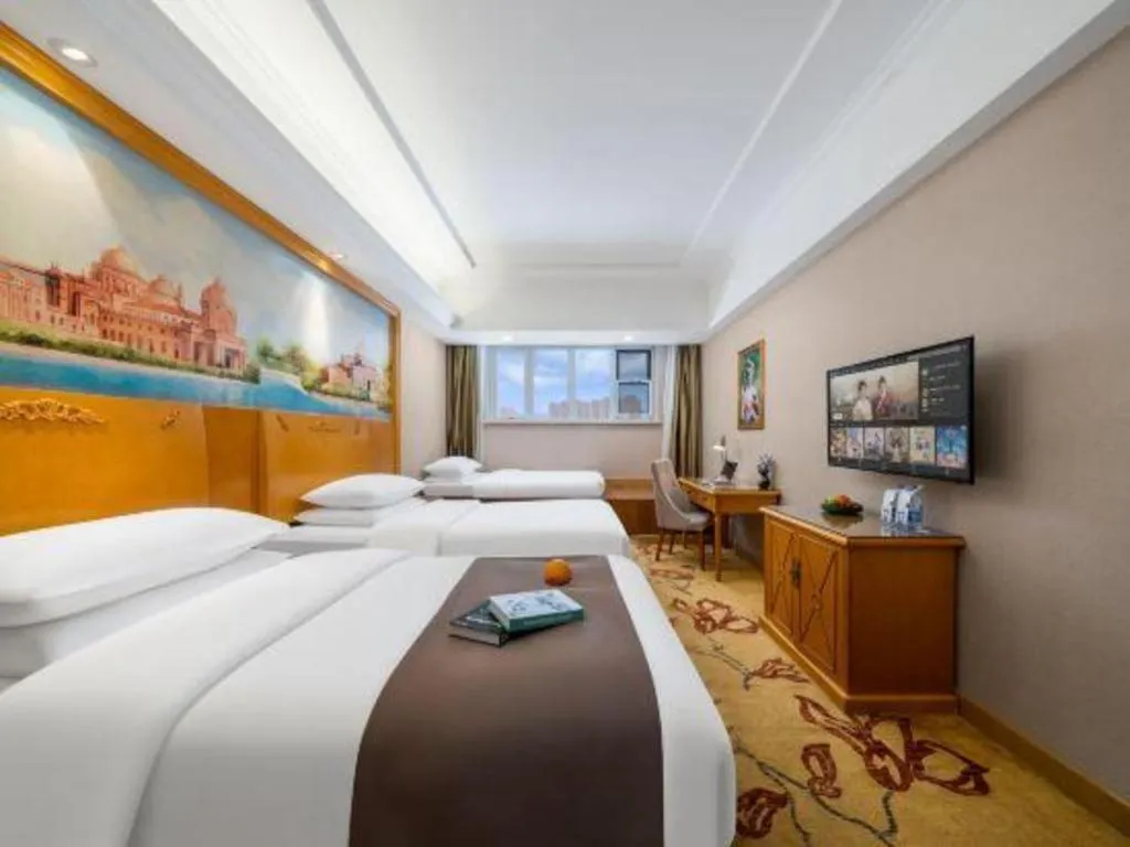 Bed in Vienna Hotel Tianjin Zhongbei Town