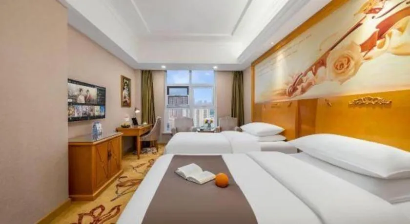 Bed in Vienna Hotel Tianjin Zhongbei Town