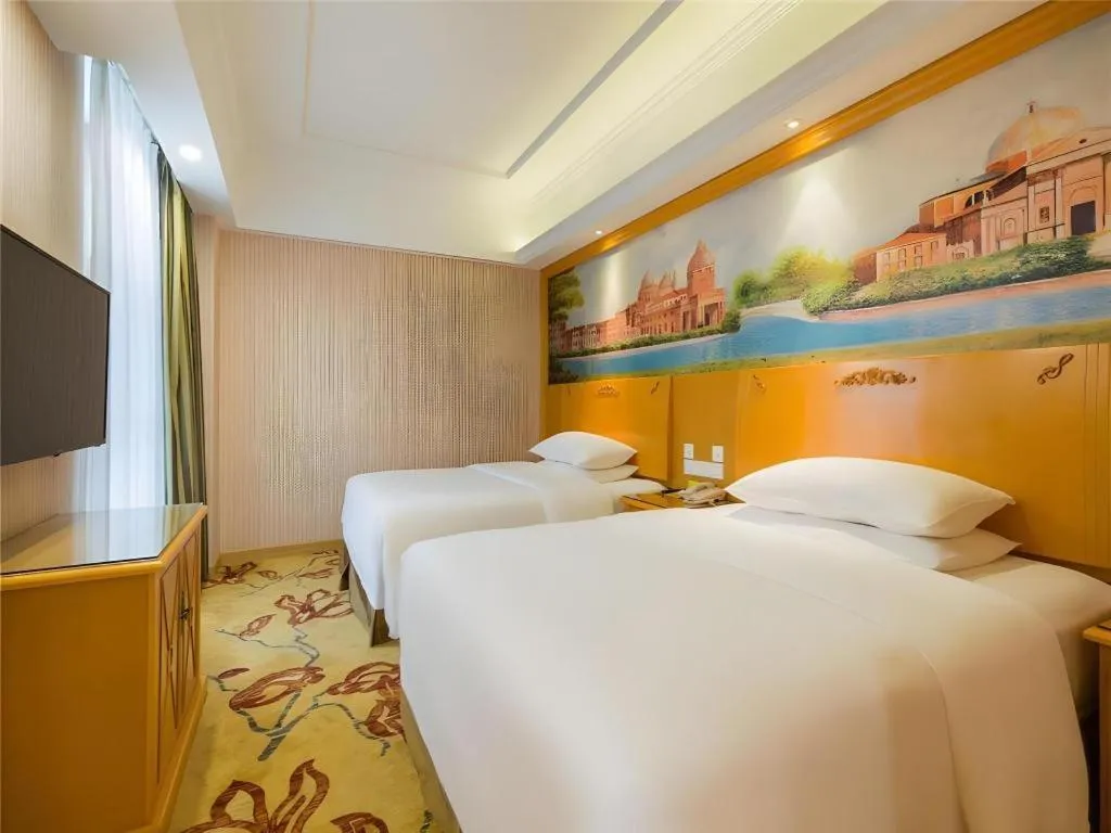 Bed in Vienna Hotel Tianjin Zhongbei Town