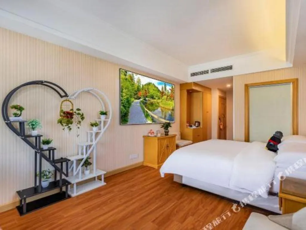 Bed in Vienna Hotel Tianjin Zhongbei Town