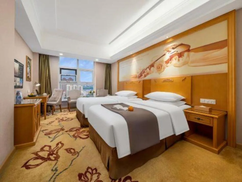 Bed in Vienna Hotel Tianjin Zhongbei Town