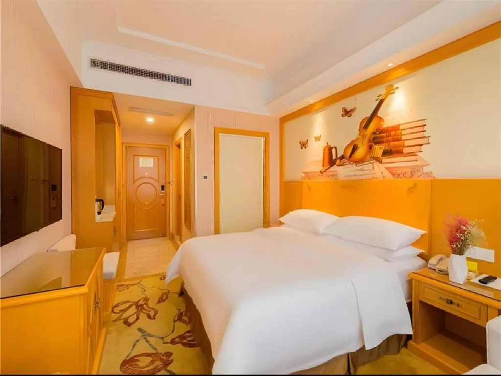Bed in Vienna Hotel Tianjin Zhongbei Town