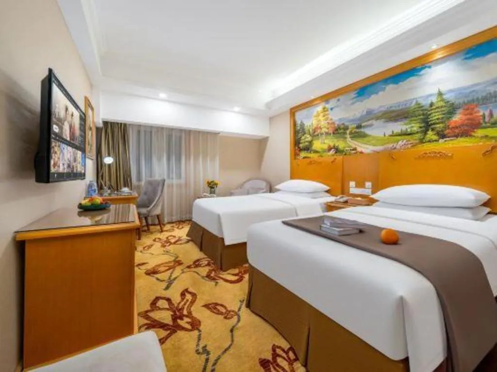 Bed in Vienna Hotel Tianjin Zhongbei Town