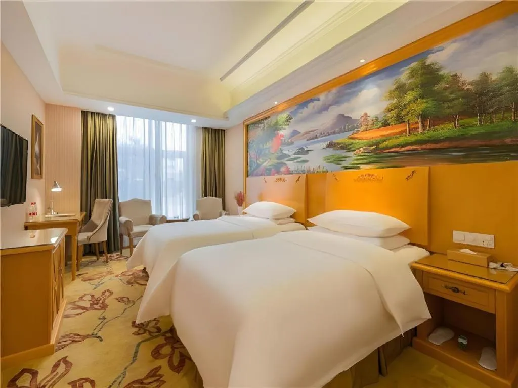 Bed in Vienna Hotel Tianjin Zhongbei Town