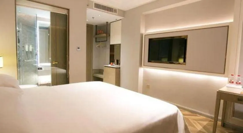 Bed in Vienna Hotel Jinan Beiyuan Street Red Star Macalline