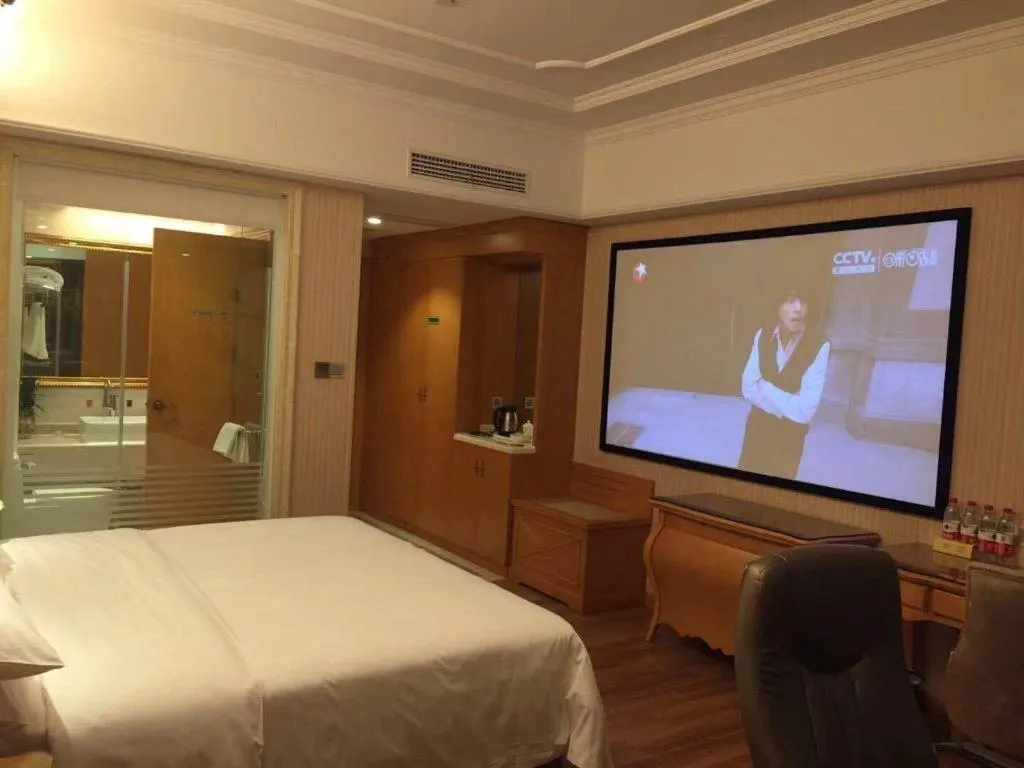 Bed in Vienna Hotel Wuhan Hankou North Avenue Sijimei Farmers Market