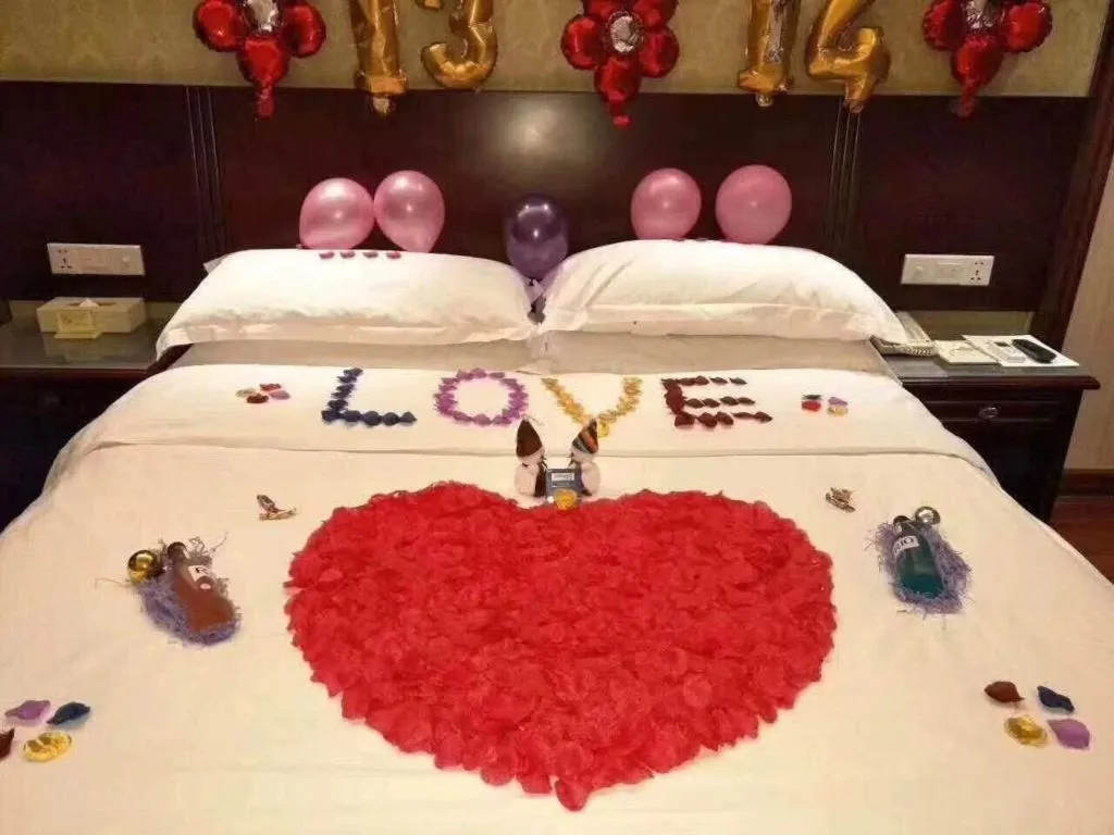 Bed in Vienna Hotel Wuhan Hankou North Avenue Sijimei Farmers Market