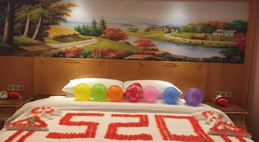 Bed in Vienna Hotel Wuhan Hankou North Avenue Sijimei Farmers Market