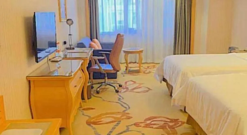 Bed in Vienna Hotel Wuhan Hankou North Avenue Sijimei Farmers Market