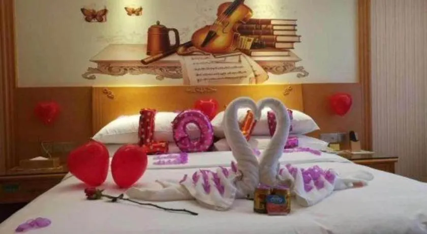 Bed in Vienna Hotel Wuhan Hankou North Avenue Sijimei Farmers Market