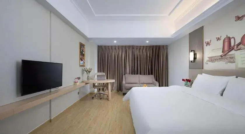 Bed in Vienna Hotel Anhui Taihe Baitai Xingma International Bed in Vienna Hotel Anhui Taihe Baitai Xingma International