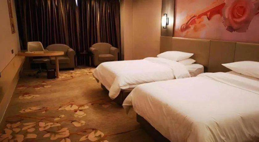 Bed in Vienna Hotel Anhui Taihe Baitai Xingma International