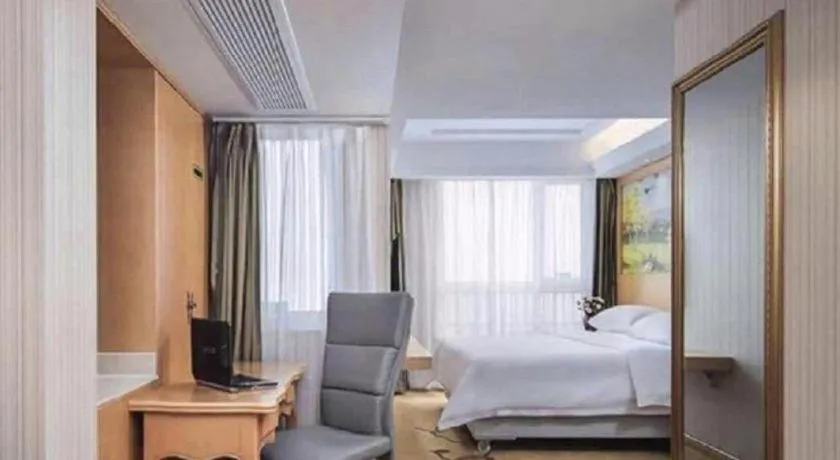 Bed in Vienna Hotel Anhui Taihe Baitai Xingma International