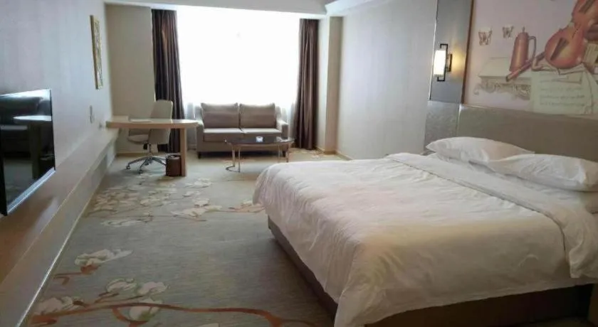 Bed in Vienna Hotel Anhui Taihe Baitai Xingma International