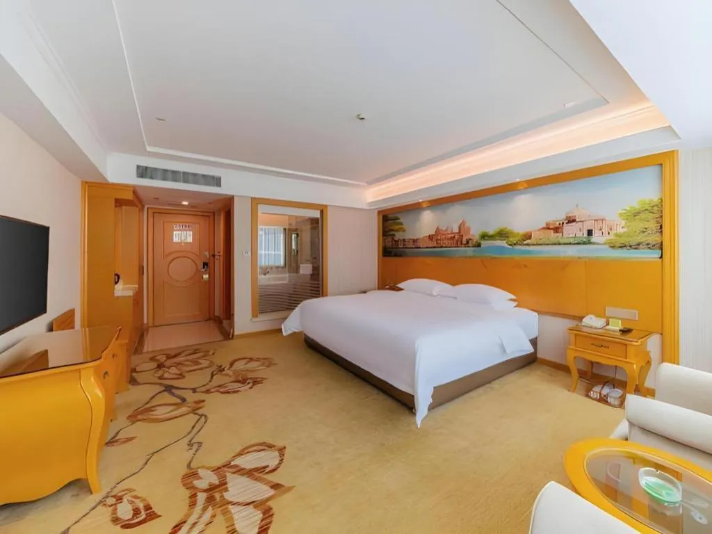 Bed in Vienna Hotel Guangdong Boluo Fu Mountain Scenic Spot