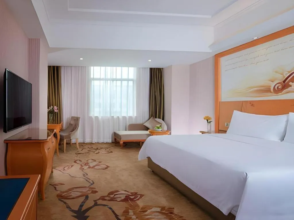 Bed in Vienna Hotel Guangdong Boluo Fu Mountain Scenic Spot