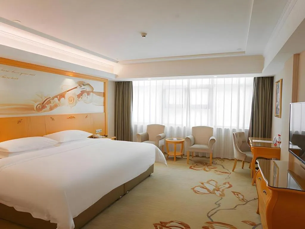 Bed in Vienna Hotel Guangdong Boluo Fu Mountain Scenic Spot