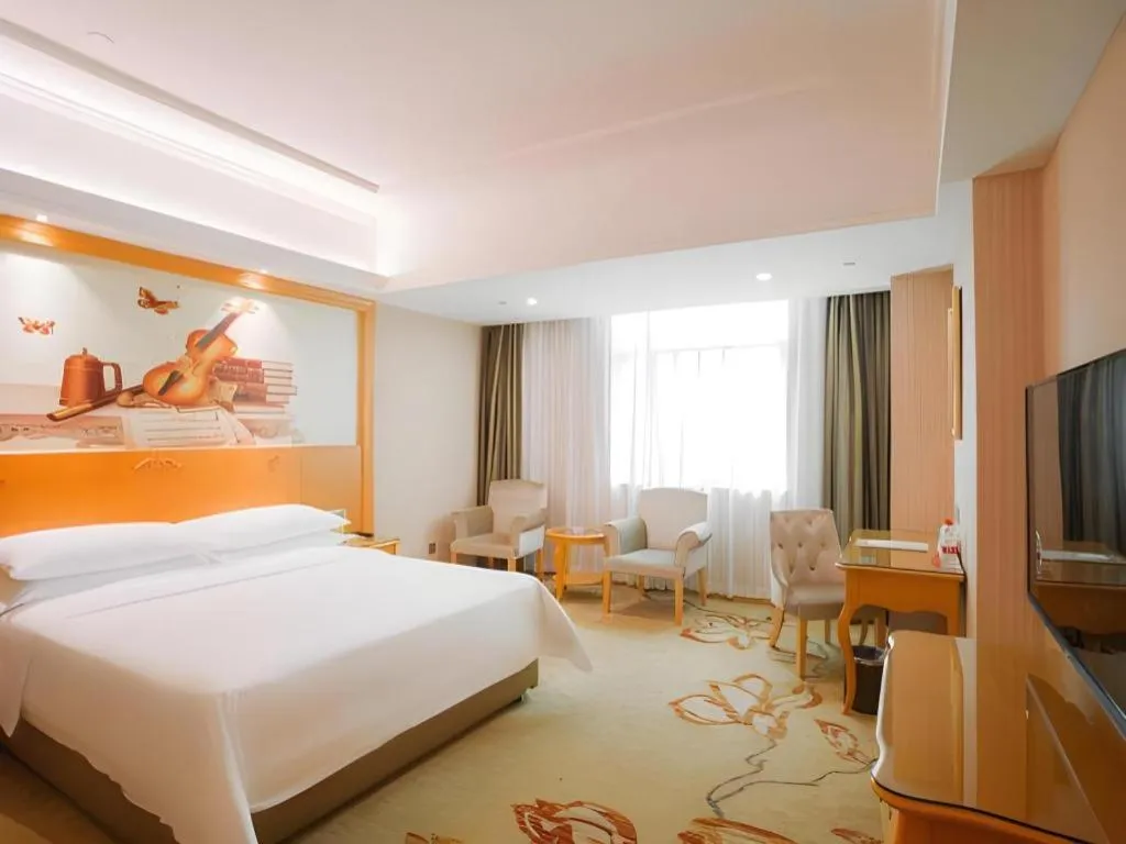 Bed in Vienna Hotel Guangdong Boluo Fu Mountain Scenic Spot