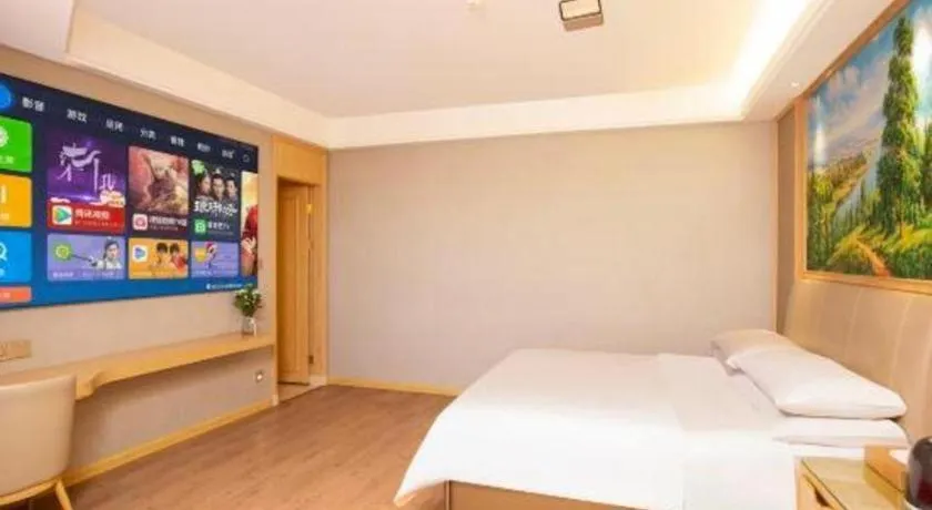 Bed in Vienna Hotel Zhuhai Huafashangdu Nanping Science Industrial Park
