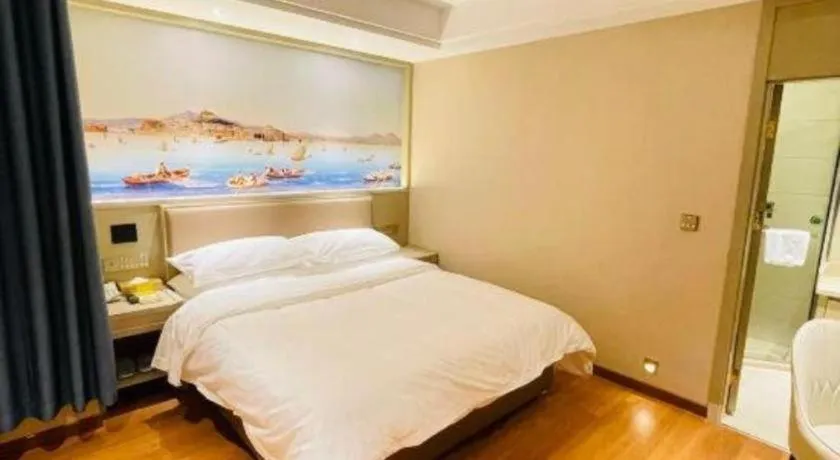 Bed in Vienna Hotel Beijing Changping Metro Station