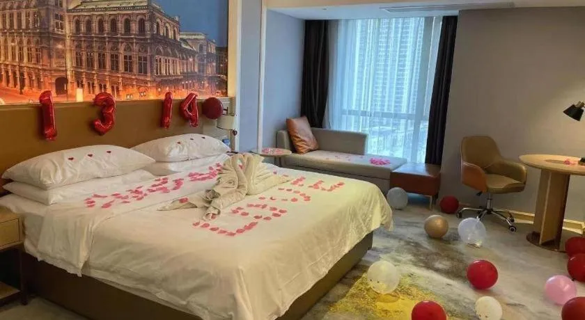 Bed in Vienna Hotel Anhui Bengbu Free Trade Zone