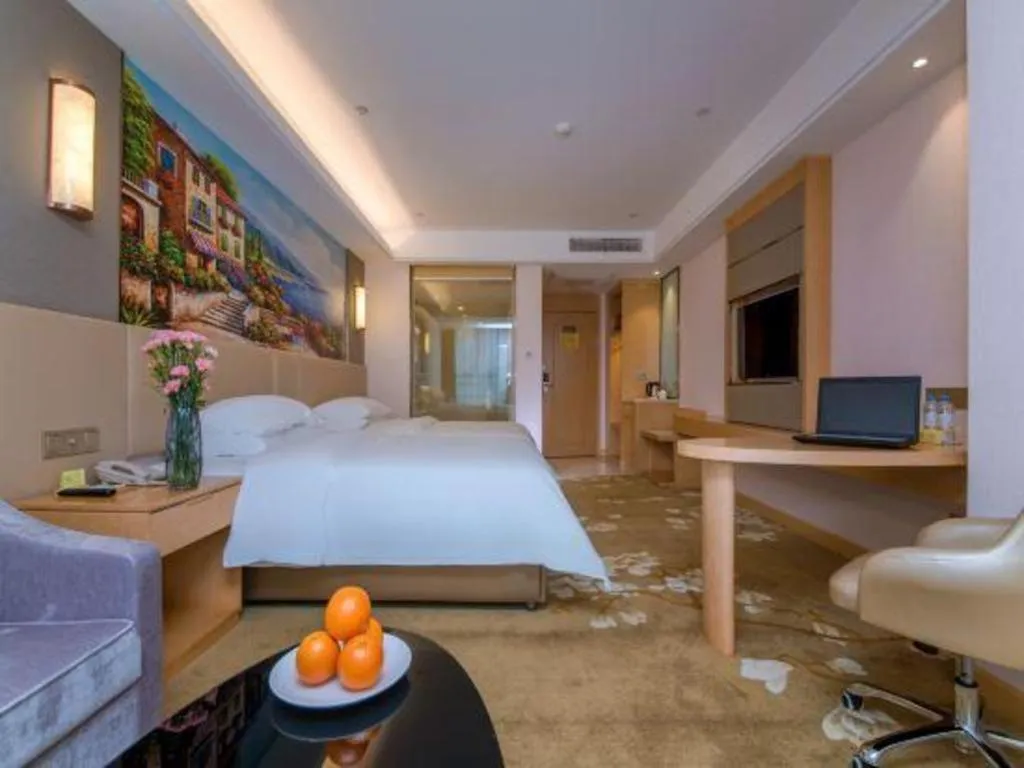 Bed in Vienna Hotel Wuhan Wenhua Avenue Jiangxia Keting Metro Station