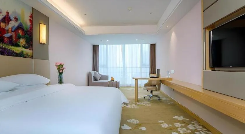 Bed in Vienna Hotel Wuhan Wenhua Avenue Jiangxia Keting Metro Station