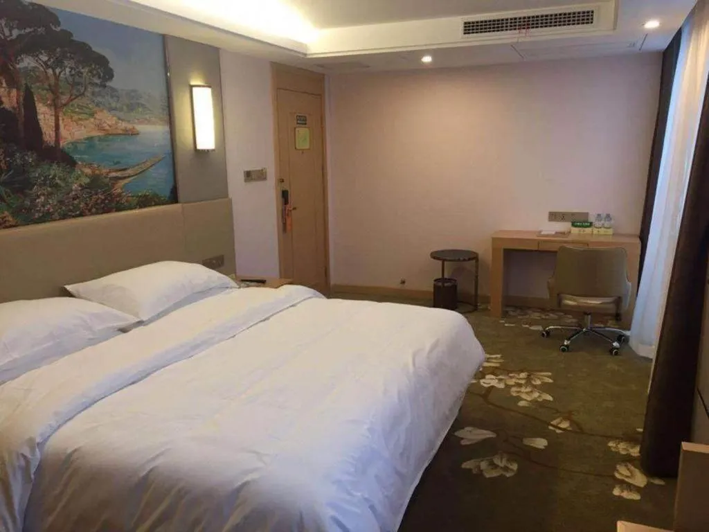 Bed in Vienna Hotel Wuhan Wenhua Avenue Jiangxia Keting Metro Station