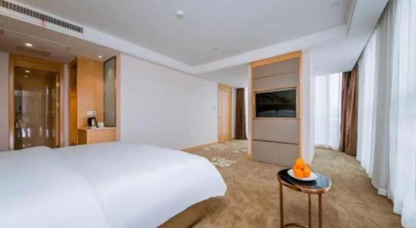 Bed in Vienna Hotel Wuhan Wenhua Avenue Jiangxia Keting Metro Station