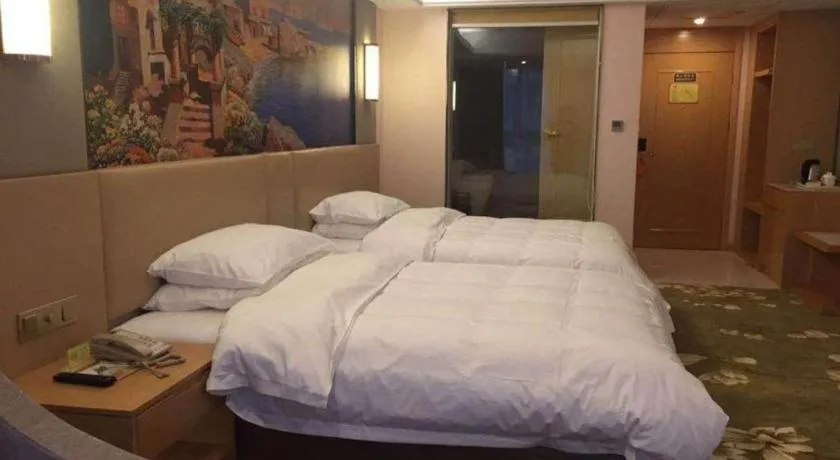 Bed in Vienna Hotel Wuhan Wenhua Avenue Jiangxia Keting Metro Station