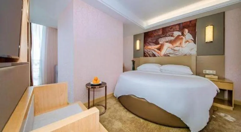 Bed in Vienna Hotel Wuhan Wenhua Avenue Jiangxia Keting Metro Station