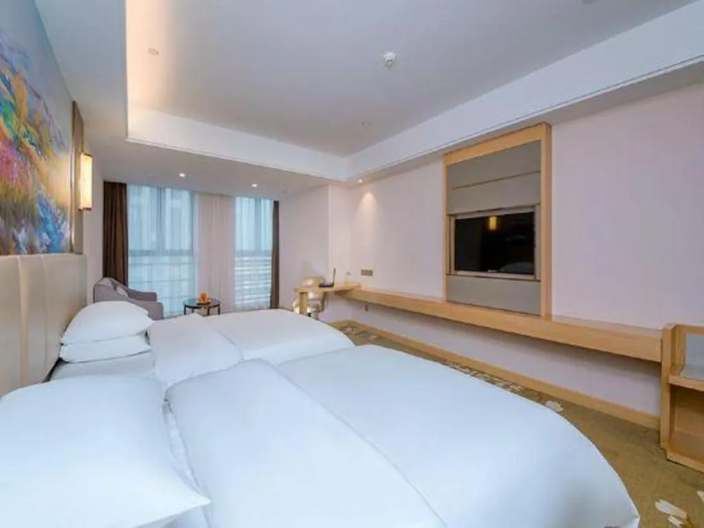 Bed in Vienna Hotel Wuhan Wenhua Avenue Jiangxia Keting Metro Station