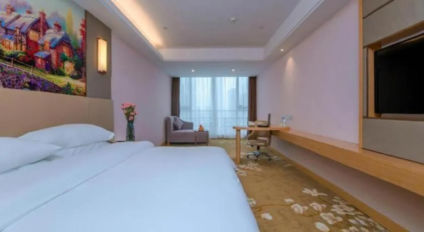 Bed in Vienna Hotel Wuhan Wenhua Avenue Jiangxia Keting Metro Station