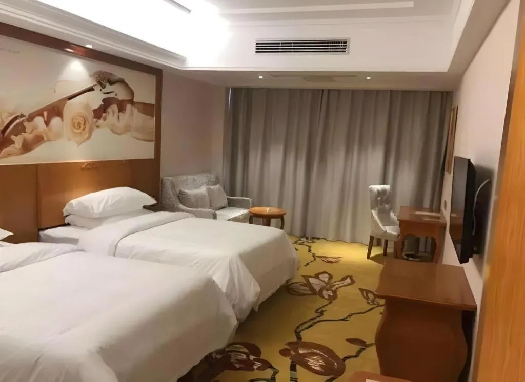 Bed in Vienna Hotel Anhui Bengbu Guzhen Railway Station