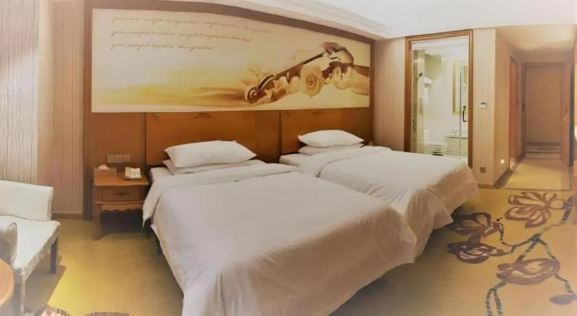 Bed in Vienna Hotel Anhui Bengbu Guzhen Railway Station