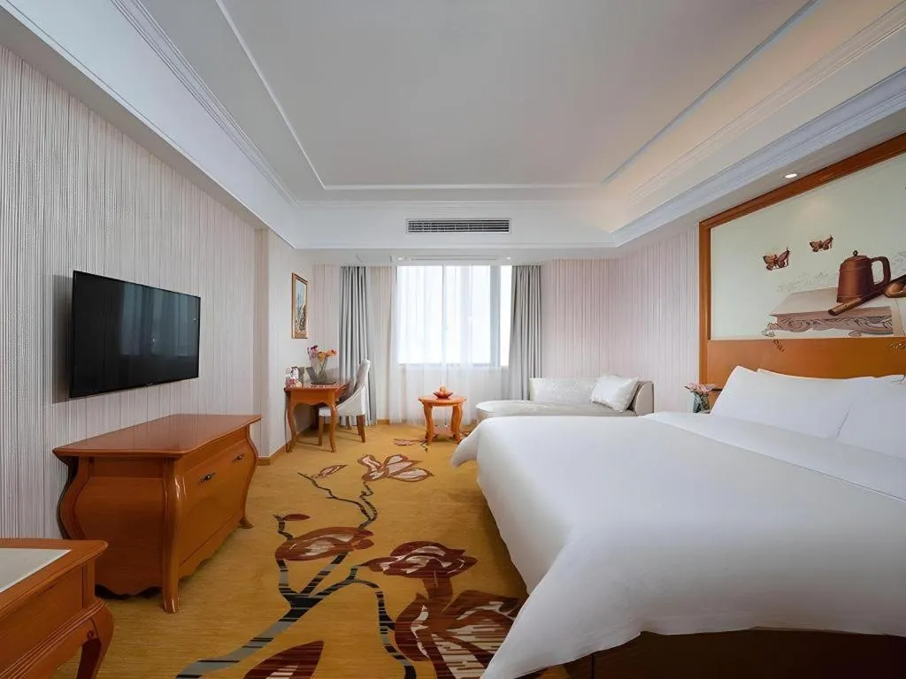 Bed in Vienna Hotel Anhui Bengbu Guzhen Railway Station